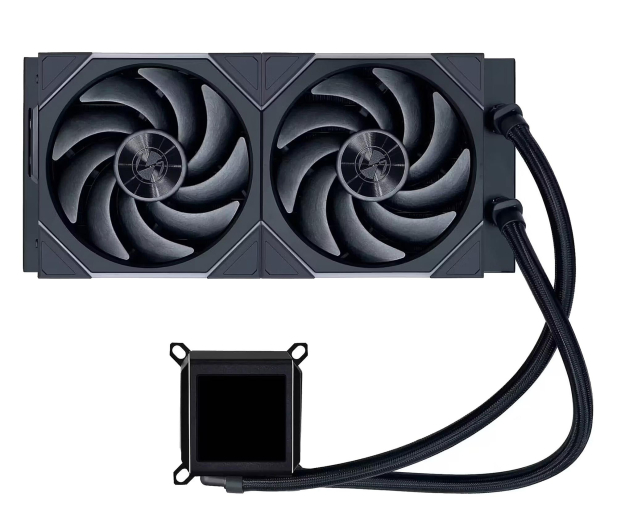 Lian Li Galahad II LCD 280 TL Wireless Black 2x140mm - 1486797 - zdjęcie 4